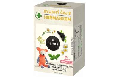 LEROS Dětský bylinný čaj s heřmánkem 20x1.5g